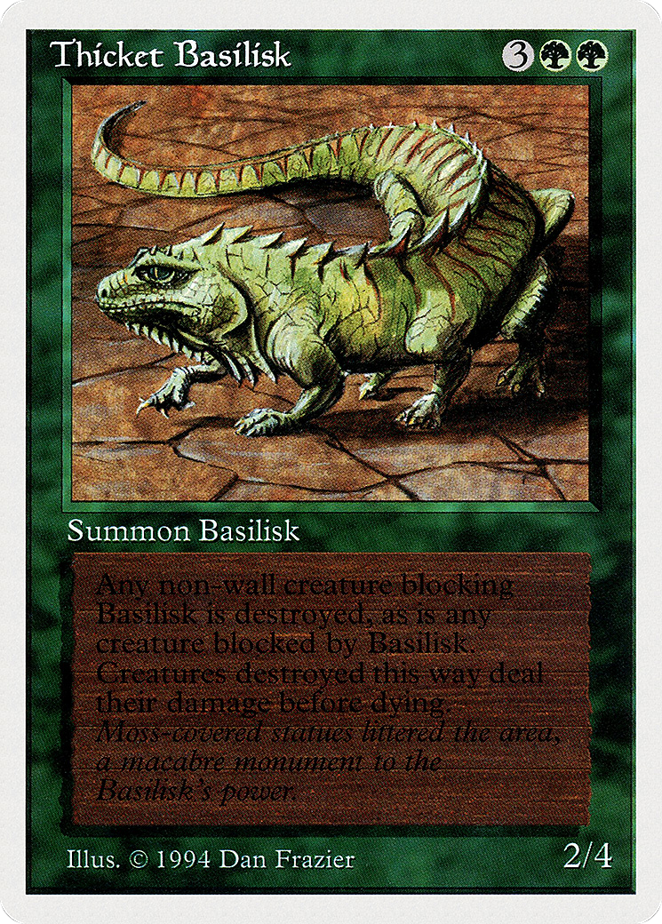 {C} Thicket Basilisk [Summer Magic / Edgar][SUM 218]