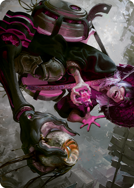 {A} Undercity Scrounger Art Card [Kamigawa: Neon Dynasty Art Series][ANEO 042]