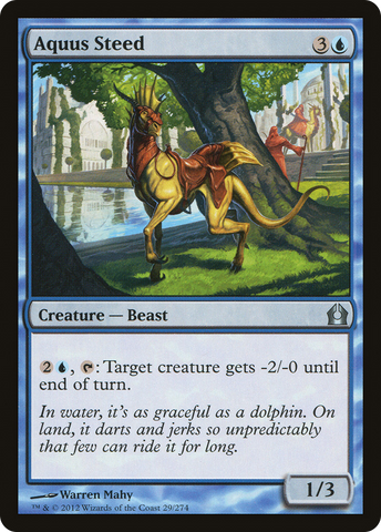{C} Aquus Steed [Return to Ravnica][RTR 029]