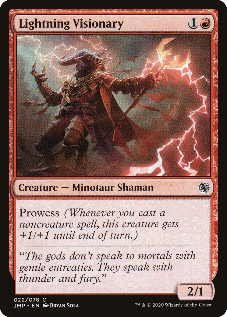 {C} Lightning Visionary [Jumpstart][JMP 022]