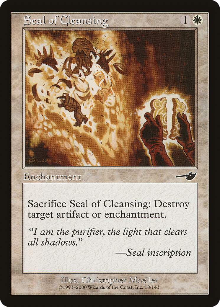 {C} Seal of Cleansing [Nemesis][NEM 018]