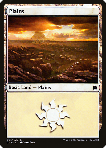 {B}[CMA 291] Plains (291) [Commander Anthology]