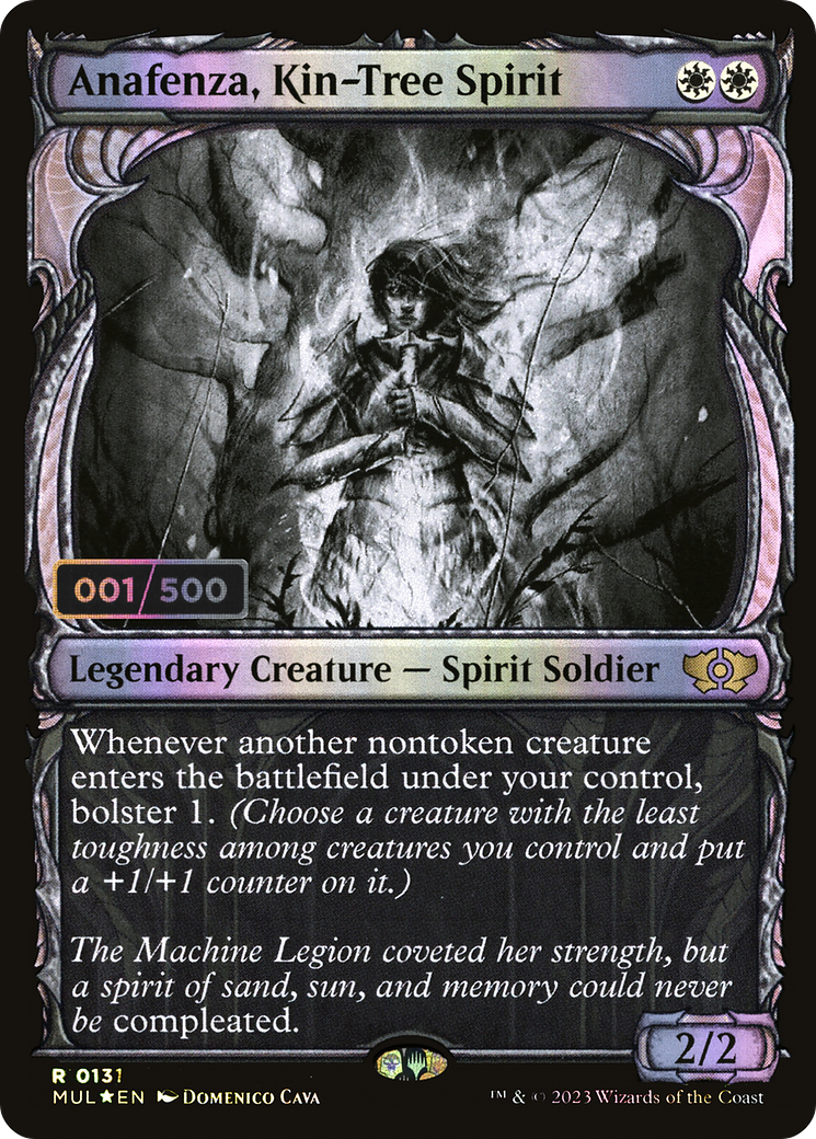 {R} Anafenza, Kin-Tree Spirit (Serialized) [Multiverse Legends][SR MUL 131]