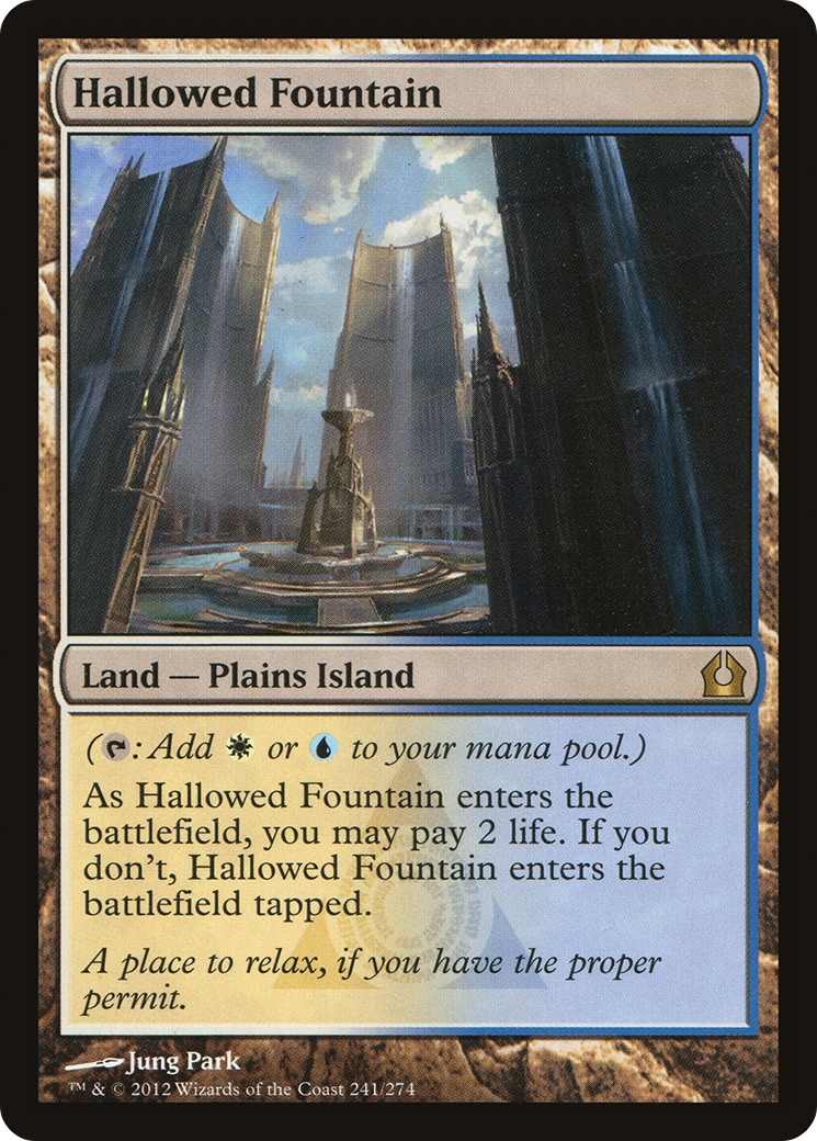 {R} Hallowed Fountain [Return to Ravnica][RTR 241] - Misty Mountain Games