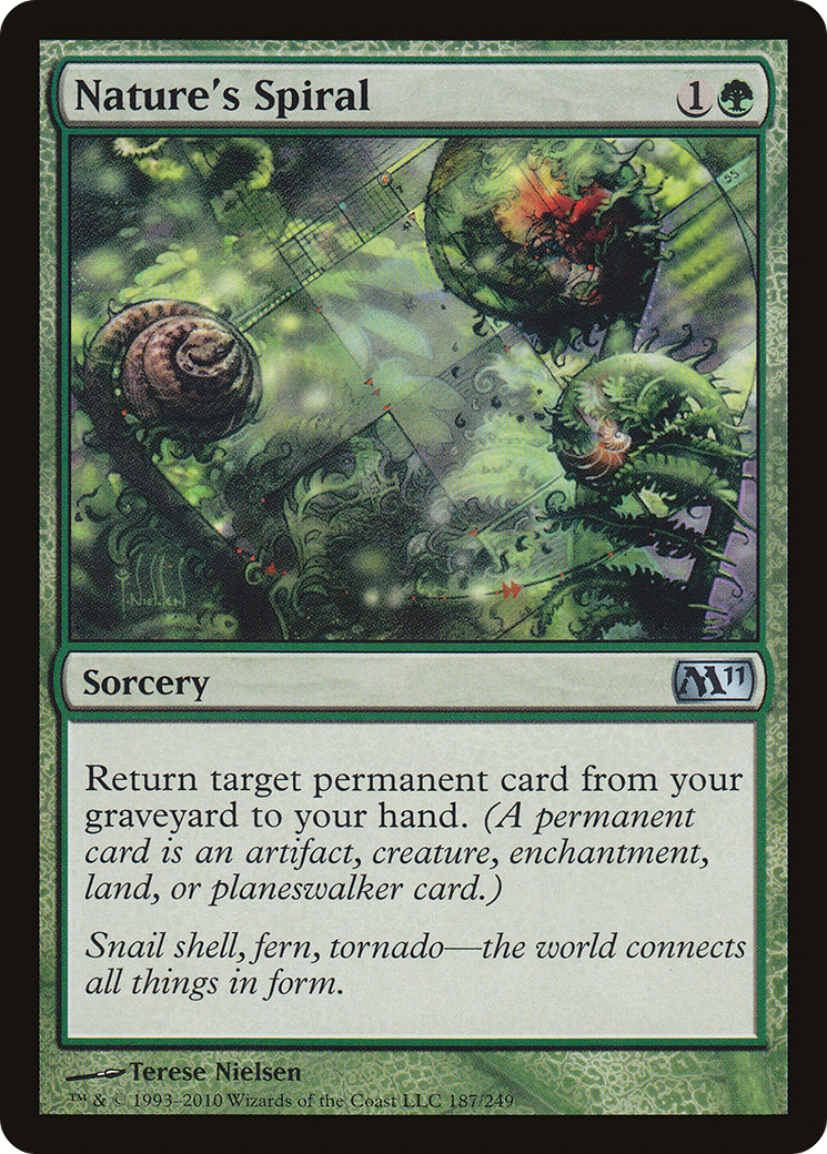 {C} Nature's Spiral [Magic 2011][M11 187]