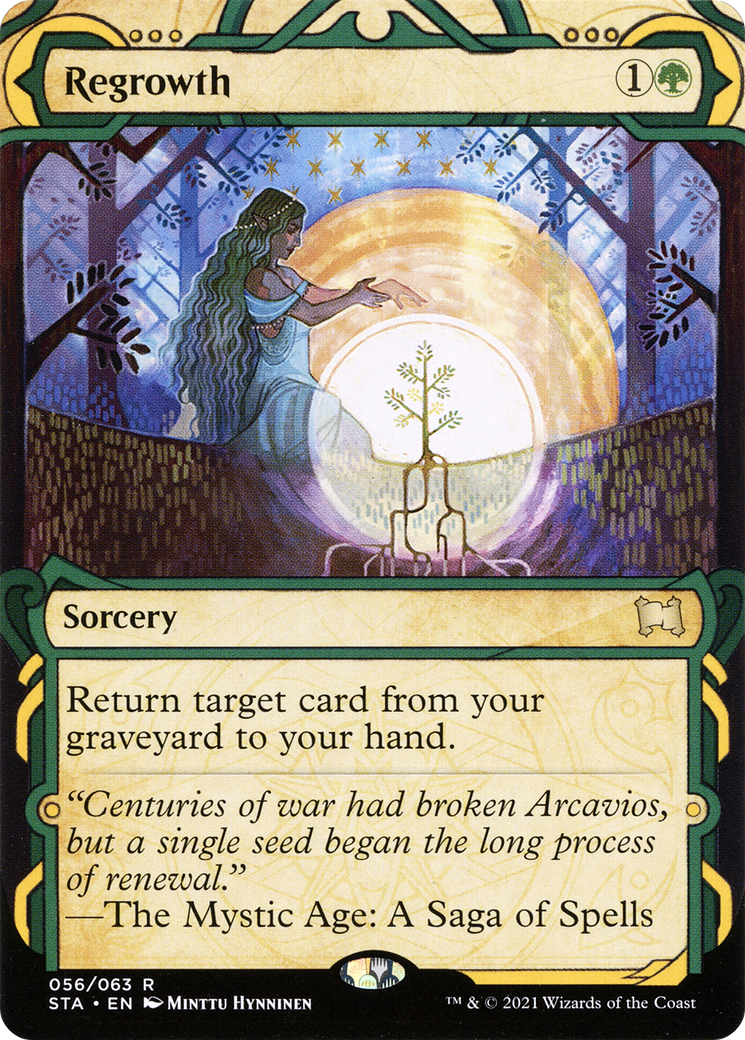 {R} Regrowth [Strixhaven: School of Mages Mystical Archive][STA 056]