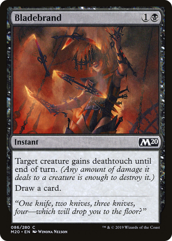 {C} Bladebrand [Core Set 2020][M20 086]