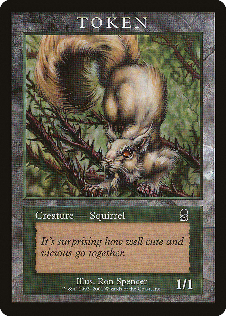{T} Squirrel Token [Magic Player Rewards 2002][TPR2 003] - Misty Mountain Games