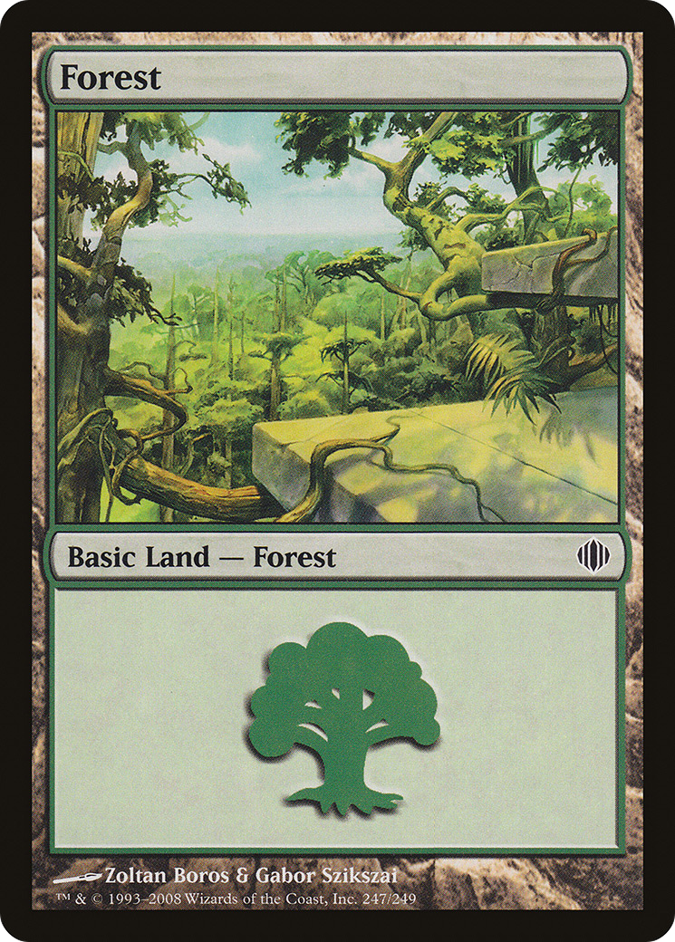 {B}[ALA 247] Forest (247) [Shards of Alara]