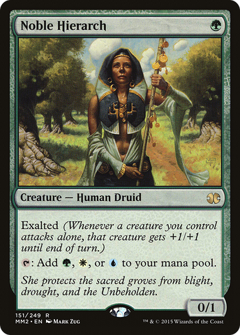 {R} Noble Hierarch [Modern Masters 2015][MM2 151]