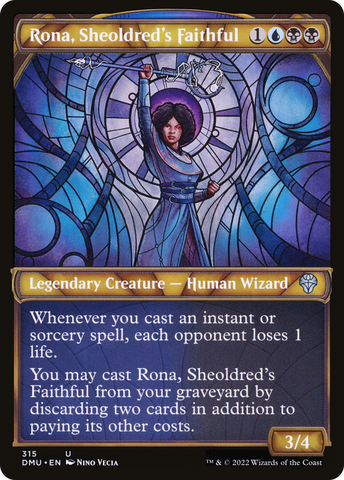{C} Rona, Sheoldred's Faithful (Showcase) [Dominaria United][DMU 315]