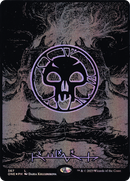 {B} Swamp (367) (Oil Slick Raised Foil) [Phyrexia: All Will Be One][ONE 367]