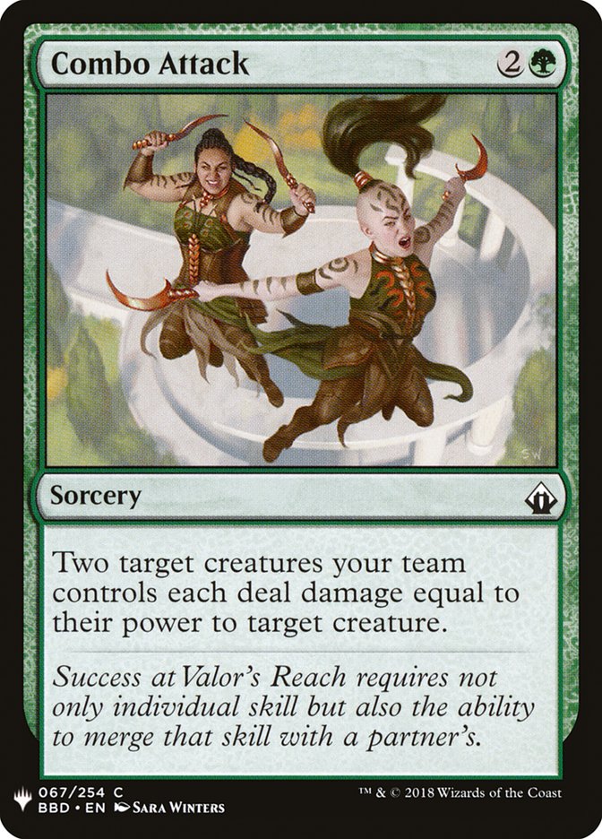 {C} Combo Attack [Mystery Booster][MB1 BBD 067]