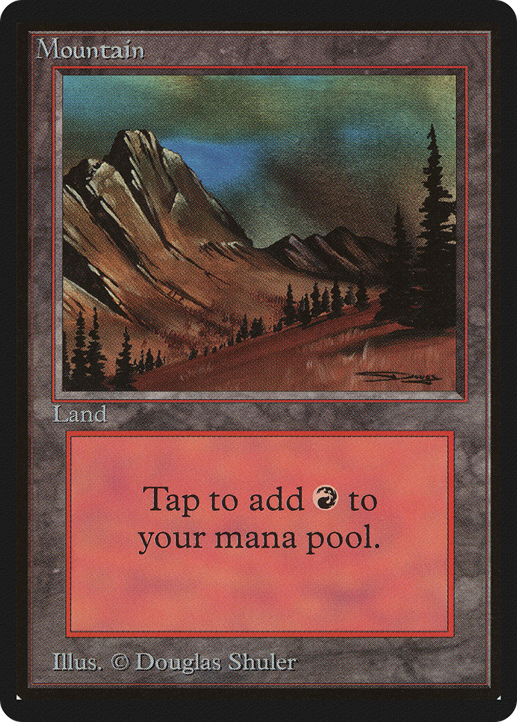 {B}[LEB 299] Mountain (299) [Beta Edition]