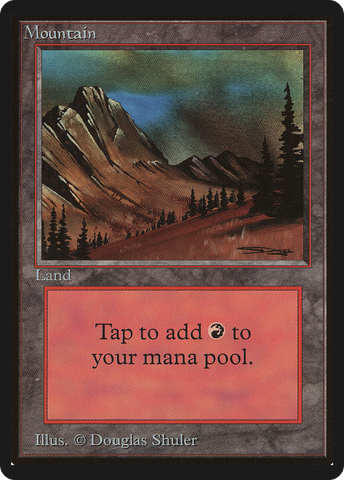 {B}[LEB 299] Mountain (299) [Beta Edition]