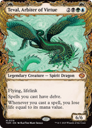 {@R} Teval, Arbiter of Virtue (Showcase) [Tarkir: Dragonstorm][TDM 319]
