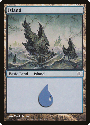 {B}[ALA 237] Island (237) [Shards of Alara]