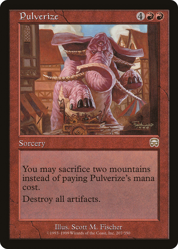 {R} Pulverize [Mercadian Masques][MMQ 207] - Misty Mountain Games
