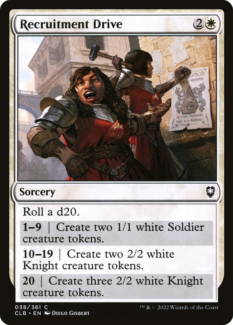 {C} Recruitment Drive [Commander Legends: Battle for Baldur's Gate][CLB 038]