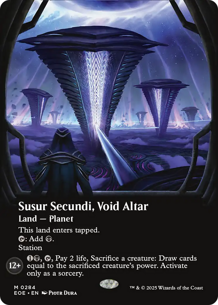 {@@ EOE R} Susur Secundi, Void Altar (Borderless) [Edge of Eternities][EOE 284]