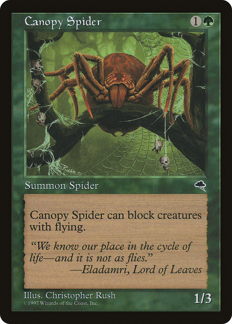{C} Canopy Spider [Tempest][TMP 217]