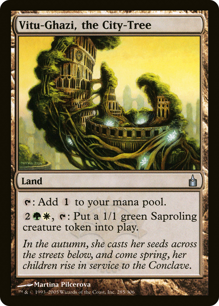 {C} Vitu-Ghazi, the City-Tree [Ravnica: City of Guilds][RAV 285]