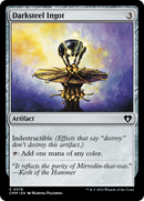 {C} Darksteel Ingot [Commander Masters][CMM 378]
