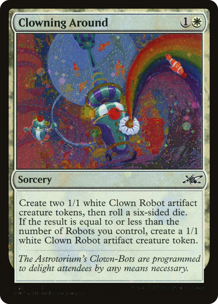 {C} Clowning Around (Galaxy Foil) [Unfinity][UNF 292]