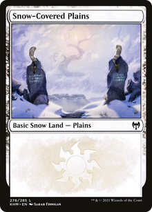 {B}[KHM 276] Snow-Covered Plains (276) [Kaldheim]