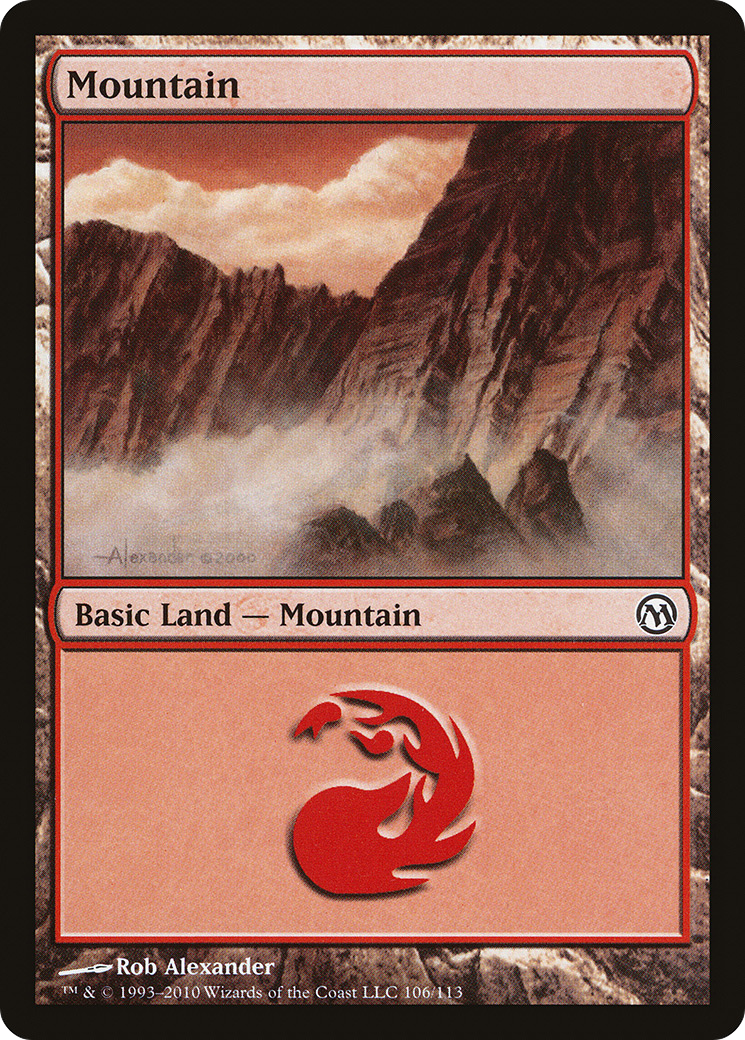 {B}[DPA 106] Mountain (106) [Duels of the Planeswalkers]