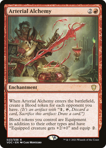 {R} Arterial Alchemy [Innistrad: Crimson Vow Commander][VOC 023]