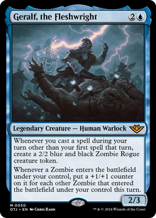 {@R} Geralf, the Fleshwright [Outlaws of Thunder Junction][OTJ 050]