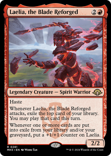 {R} Laelia, the Blade Reforged [Modern Horizons 3][MH3 281]
