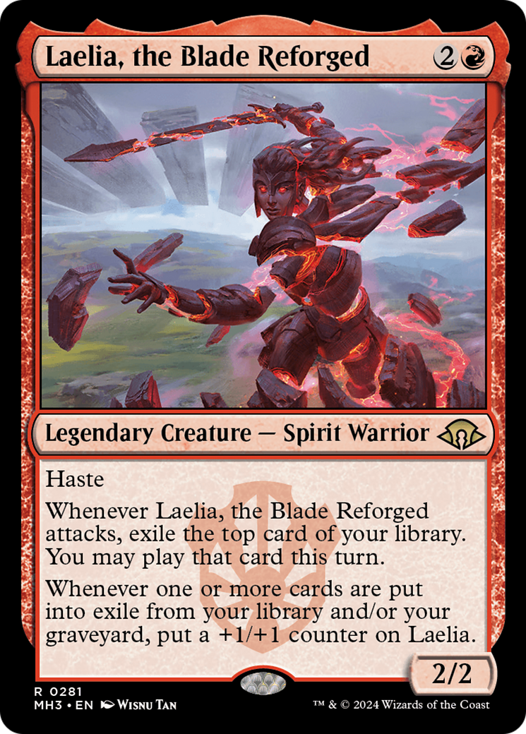 {R} Laelia, the Blade Reforged [Modern Horizons 3][MH3 281]