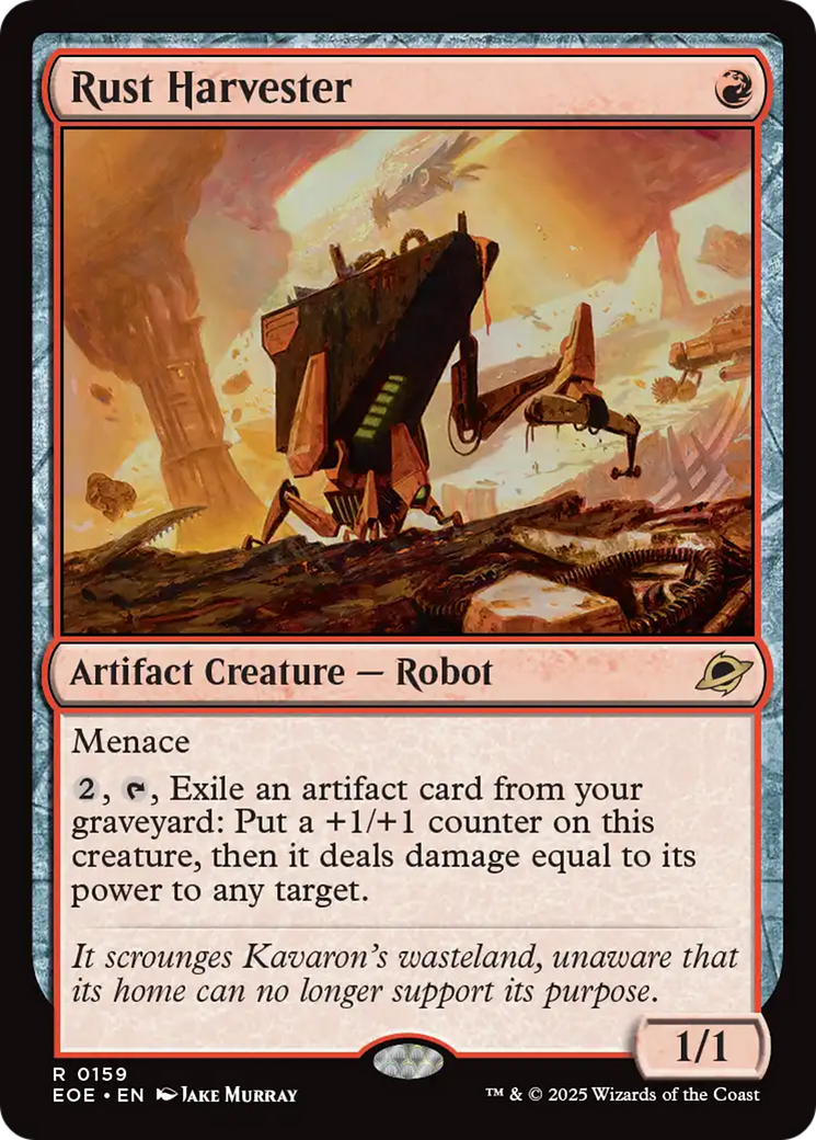 {@@ EOE R} Rust Harvester [Edge of Eternities][EOE 159]