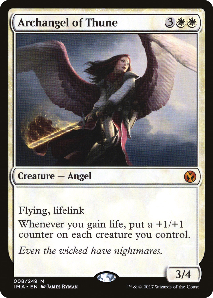 {R} Archangel of Thune [Iconic Masters][IMA 008] - Misty Mountain Games