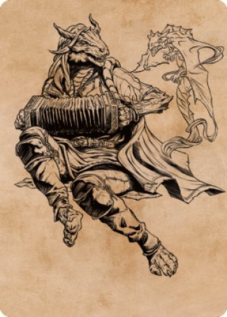 {A} Korlessa, Scale Singer Art Card [Commander Legends: Battle for Baldur's Gate Art Series][ACLB 068]