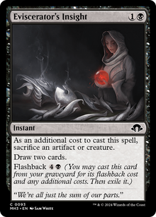 {C} Eviscerator's Insight [Modern Horizons 3][MH3 093]