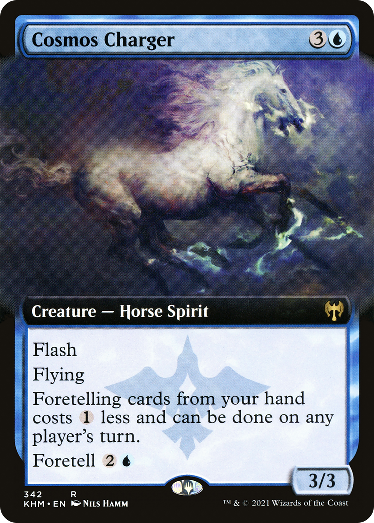 {R} Cosmos Charger (Extended Art) [Kaldheim][KHM 342]