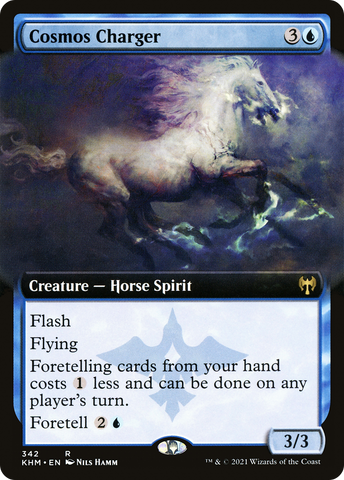 {R} Cosmos Charger (Extended Art) [Kaldheim][KHM 342]