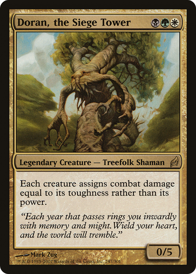 {R} Doran, the Siege Tower [Lorwyn][LRW 247]