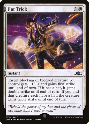 {C} Hat Trick [Unfinity][UNF 013]