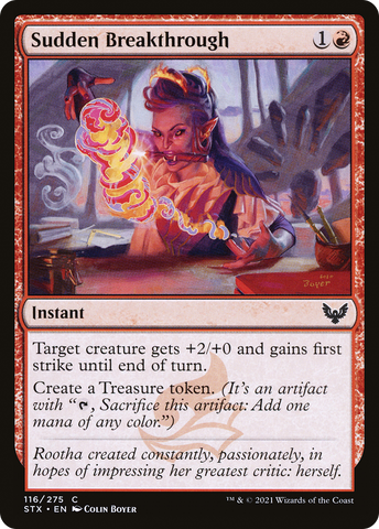 {C} Sudden Breakthrough [Strixhaven: School of Mages][STX 116]