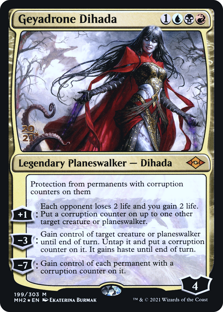 {R} Geyadrone Dihada [Modern Horizons 2 Prerelease Promos][PR MH2 199]