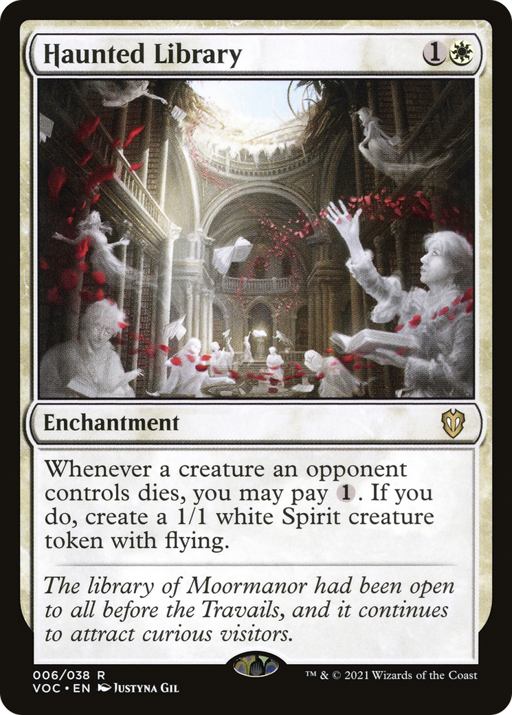 {R} Haunted Library [Innistrad: Crimson Vow Commander][VOC 006]