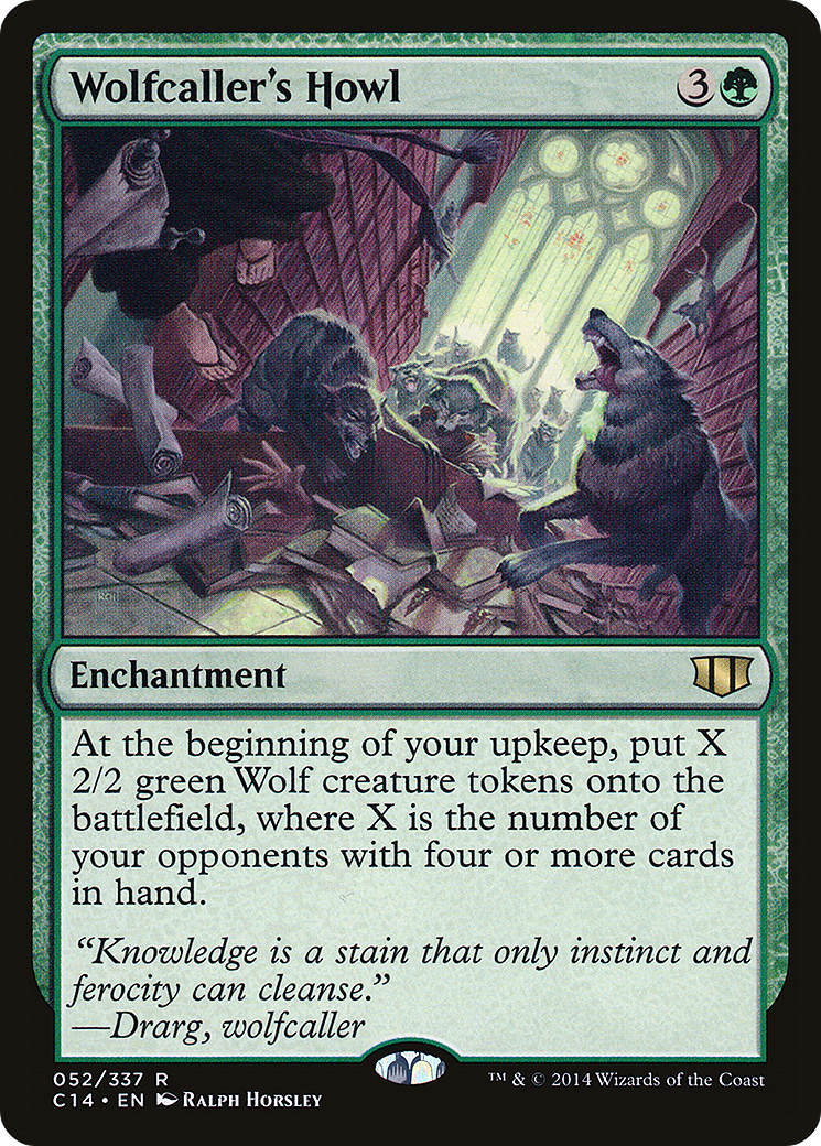 {R} Wolfcaller's Howl [Commander 2014][C14 052] - Misty Mountain Games