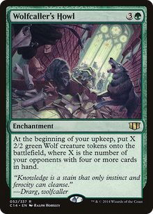{R} Wolfcaller's Howl [Commander 2014][C14 052] - Misty Mountain Games