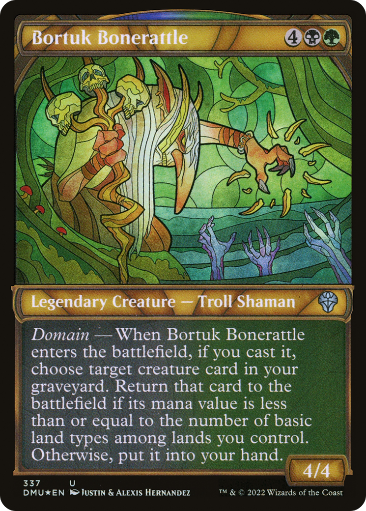 {C} Bortuk Bonerattle (Showcase Textured) [Dominaria United][DMU 337]