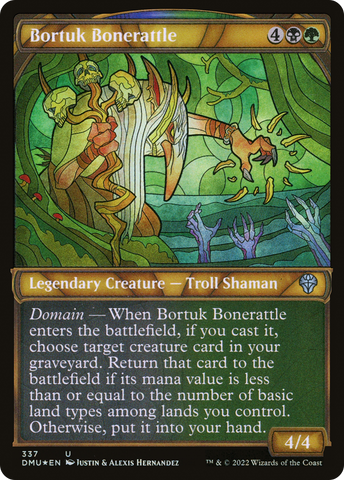 {C} Bortuk Bonerattle (Showcase Textured) [Dominaria United][DMU 337]