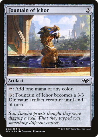 {C} Fountain of Ichor [Modern Horizons][MH1 223]